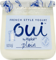 Yoplait Oui French Style Yogurt Plain
