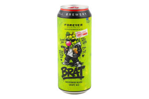 Пиво Brat Sauvignon Blanc Grape Ale світле нефільтроване 7,5% 0,5л ж/б Forever