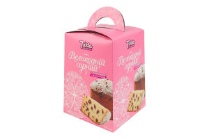 Кекс сирний бездріжджовий з журавлиною Великодній Tarta к/у 550г