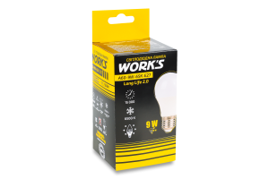 Лампа ЛонгЛайф ЛЕД A60 9W 65K E27 Ворк"c