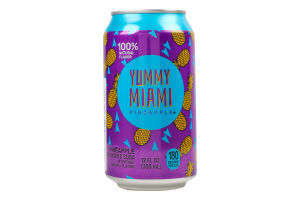Напій Yummy Miami Pineapple газован з/б
