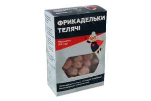 Фрикадельки телячьи замороженные Баба Peredala к/у 250г