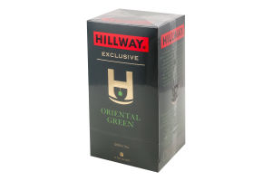 Чай зеленый байховый мелкий Oriental Green Exclusive Hillway в/с к/у 25х2г