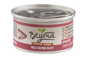 Purina Beyond Natural Cat Food Wild Salmon Recipe Pate