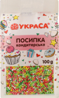 Посипка цукрова декоративна 100г Украса
