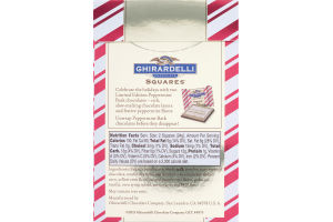 Ghirardelli Chocolate Squares Peppermint Bark