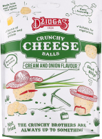 Кульки Dziugas з хруст сушен сиру смак вершк цибул