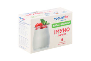 Закваска бактеріальна суха Імуно Йогурт Yogurton к/у 5х1г