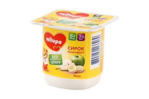 Творожок 3% для детей от 8мес Мультифрукт Milupa ст 90г