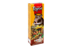 Палочки для грызунов ореховые Topsi к/у 150г