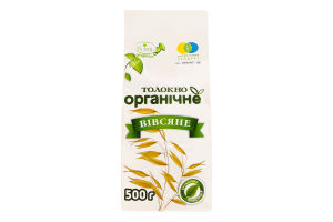 Толокно овсяное органическое Kozub organic м/у 500г