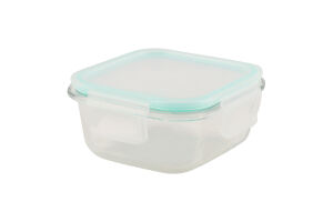 Контейнер д/зберігання 370мл скло з кришкою