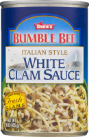 Bumble Bee Italian Style White Clam Sauce