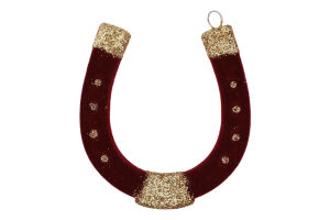 Фігурка новорічна Символ року Підкова 8,5*8,5см в асортименті КМ