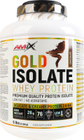 Протеин сывороточный Шоколад Gold Isolate Amix 2.28кг