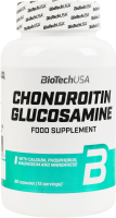 Добавка диетическая капсулы Chondroitin glucosamine BioTechUSA 60шт