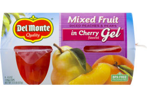 Del Monte Mixed Fruit In Cherry Gel