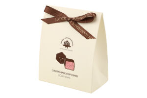 Набір цукерок Сублімоване полуничне морозиво в шоколаді 75г Lviv handmade chocolate