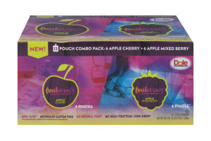 Dole Fruitocracy Combo Pack Apple Cherry + Apple Mixed Berry - 12 CT