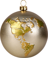 Прикраса ялинкова Глобус 833860