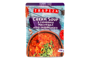 Смесь сухая пищевая Суп-пюре из чечевицы Масурдал По-индийски Gurme Trapeza д/п 250г