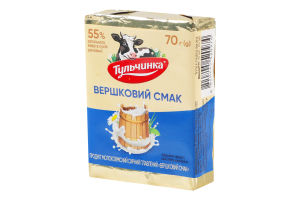 Продукт сирний 55% молоковмісний плавлений Вершковий смак Тульчинка м/у 70г