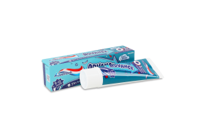 Паста зубная для детей 9-12лет с фтором Advance Aquafresh 75мл