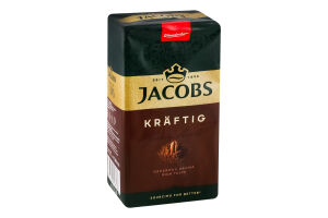 Кофе натуральный жареный молотый Kraftig Jacobs м/у 500г