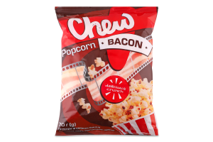 Попкорн со вкусом бекона Chew м/у 70г