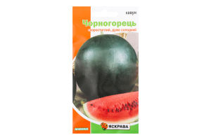 Насіння Кавун Чорногорець 2г Яскрава