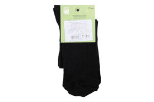 Шкарпетки підл Premier socks висок рубч чор р22-24