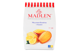 Мадленка бисквитная Лимон La Madlen м/у 140г