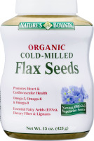 Nature's Bounty Cold-Milled Flax Seeds Organic