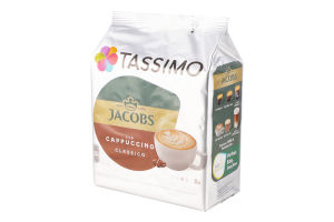 Набор для приготовления горячего кофейного напитка Classico Cappuccino Tassimo Jacobs м/у 260г