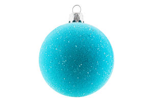 Украшение елочное 60мм №2609 Шар Бархат Оском Плюс 1шт