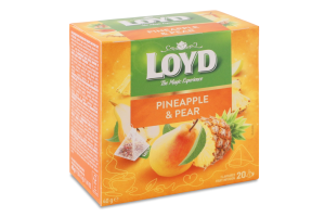 Смесь фруктовая Pineapple&Pear Loyd к/у 20х2г