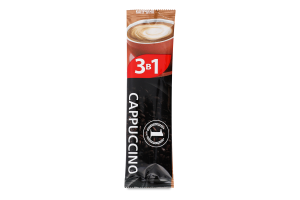 Напиток кофейный растворимый 3в1 Сappuccino ТМ "1" м/у 13г