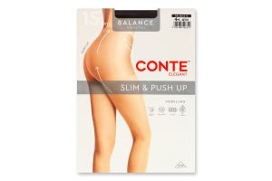 Колготки жіночі Conte elegant Balance 20den 4 nero