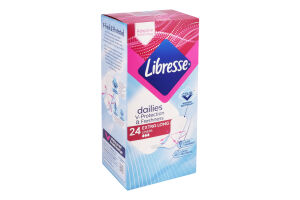 Прокладки щоденні Dailies Fresh Extra Long Libresse 24шт
