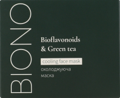 Маска д/обличчя Bioflavonoids&Green tea охолоджуюча 60мл Biono