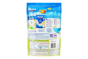 Каша молочная сухая для детей от 5мес быстрорастворимая Гречневая с яблоком и абрикосом Bebi Premium д/п 200г