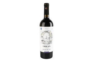 Вино 0.75л 9.5-14% красное сухое ординарное столовое сортовое Одесский черный Prestige Odesa бут