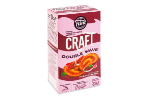 Грінки пшенично-житні хвилясті Кабаноси BBQ Double wave Craft Flint к/у 70г