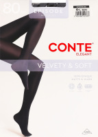 Колготки женские Conte elegant Velvety&Soft Episode 80den 4 nero