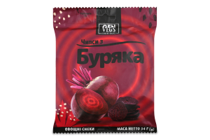 Чіпси з буряка (Наш імпорт) 34 г