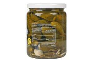 Огірки мариновані Novus 480г