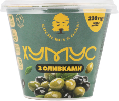 Хумус з оливками 220г стакан Kochubey's Oaks