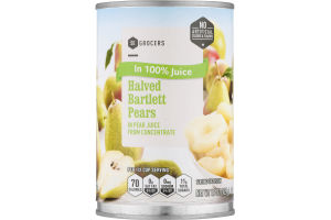SE Grocers Halved Bartlett Pears In 100% Juice