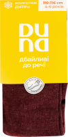 Колготки дитячі Duna №4465 110-116 бордовий