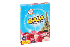 Засіб миючий синтетичний порошкоподібний Французький аромат Аква-Пудра Gala 300г